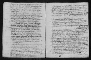8 vues Registre paroissial. Baptêmes, mariages (mars-décembre 1755) - Baptêmes (janvier 1756)