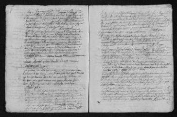 7 vues Registre paroissial. Sépultures (mars 1755-janvier 1756)