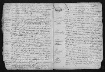 7 vues Registre paroissial. Baptêmes, mariages, sépultures (1762) - Baptêmes, sépultures (janvier-avril 1763)