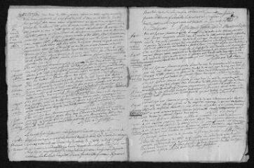 6 vues Registre paroissial. Baptêmes, mariages, sépultures (1775) - Baptême (janvier 1776)