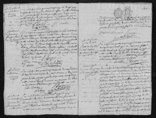 9 vues Registre paroissial. Baptêmes, mariages, sépultures (septembre 1791-janvier 1792)