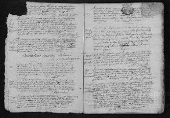48 vues Registre paroissial. Baptêmes, mariages, sépultures (juillet 1685-décembre 1687)