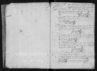 101 vues Registre paroissial. Baptêmes (avril 1615-janvier 1635)