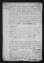 3 vues Registre paroissial. Baptêmes (février-décembre 1739), pas de mariages, pas de sépultures