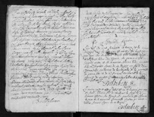 80 vues  - Registre paroissial. Baptêmes, mariages, sépultures (1673-avril 1674) (ouvre la visionneuse)