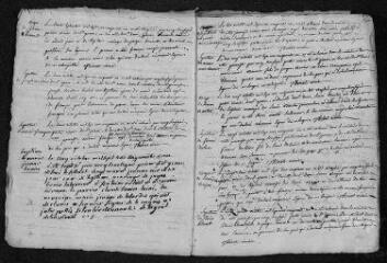 25 vues Registre paroissial. Baptêmes, mariages, sépultures (1751-mars 1752)