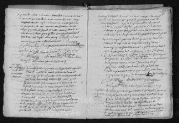 34 vues Registre paroissial. Baptêmes, mariages (1758-mars 1759)