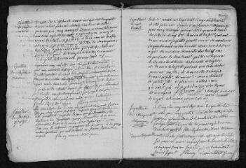 14 vues  - Registre paroissial. Sépultures (1758-mars 1759) (ouvre la visionneuse)