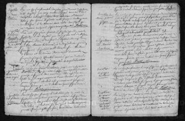 24 vues  - Registre paroissial. Baptêmes, mariages, sépultures (juillet 1760-avril 1761) (ouvre la visionneuse)