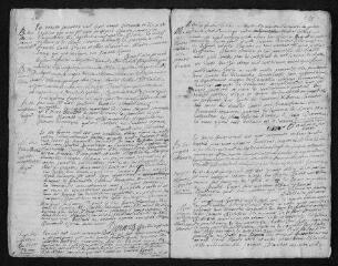 20 vues Registre paroissial. Baptêmes, mariages, sépultures (1770-février 1771)