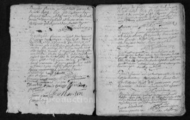 40 vues Registre paroissial. Baptêmes, mariages, sépultures (février-décembre 1746) - Sépultures (janvier 1747)