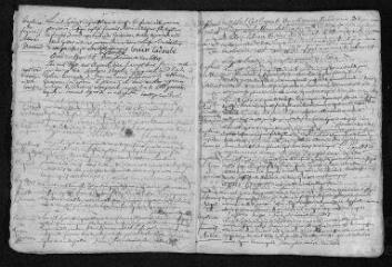 22 vues  - Registre paroissial. Baptêmes, mariages (février-décembre 1752) - Baptême (janvier 1753) (ouvre la visionneuse)