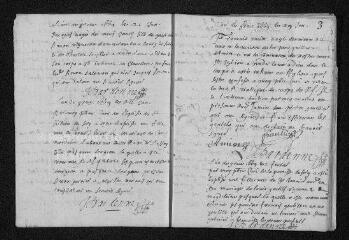 21 vues  - Registre paroissial. Baptêmes, mariages (1669) - Baptêmes, sépultures (janvier 1670) (ouvre la visionneuse)