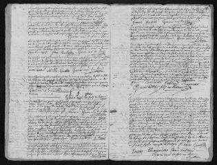 11 vues Registre paroissial. Baptêmes, mariages, sépultures (1788) - Baptêmes, sépultures (janvier 1789)