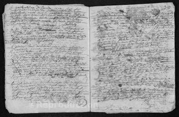 9 vues  - Registre paroissial. Baptêmes, mariages, sépultures (janvier-avril 1692) (ouvre la visionneuse)