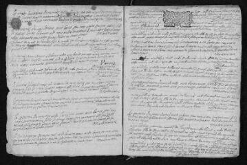31 vues  - Registre paroissial. Baptêmes, mariages, sépultures (1698-mai 1701) (ouvre la visionneuse)