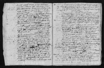 27 vues Registre paroissial. Baptêmes, mariages, sépultures (mars 1739-avril 1740)
