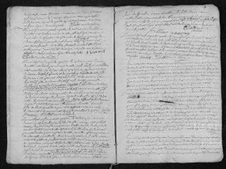 11 vues Registre paroissial. Baptêmes, mariages (février 1754-février 1755)