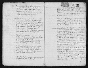 21 vues  - Registre paroissial. Baptêmes, mariages, sépultures (1695-février 1696) (ouvre la visionneuse)