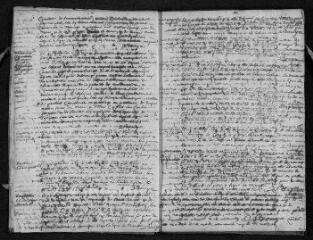 10 vues  - Registre paroissial. Baptêmes, mariages, sépultures (1668-février 1669) (ouvre la visionneuse)