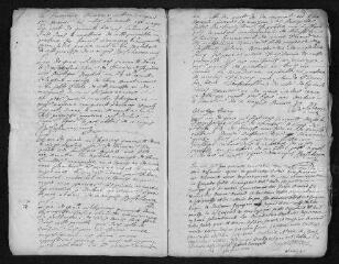 16 vues Registre paroissial. Baptêmes, mariages, sépultures (1742-février 1743)