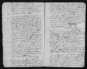 14 vues Registre paroissial. Baptêmes, mariages, sépultures (1753-janvier 1754)