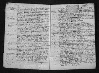 22 vues  - Registre paroissial. Baptêmes, mariages, sépultures (1702-février 1703) (ouvre la visionneuse)