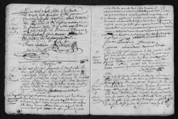 23 vues Registre paroissial. Baptêmes, mariages, sépultures (1760-janvier 1761)