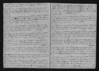 8 vues Registre paroissial. Baptêmes, mariages, sépultures (1702-février 1703)