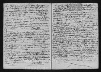 10 vues Registre paroissial. Baptêmes, mariages, sépultures (février 1703-janvier 1704)