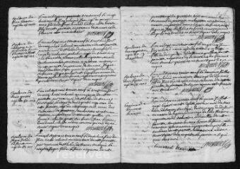 9 vues Registre paroissial. Baptêmes, sépultures (février-octobre 1739)