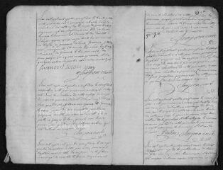 7 vues  - Registre paroissial. Baptêmes, mariages, sépultures (1790-mars 1791) (ouvre la visionneuse)