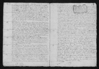 8 vues Registre paroissial. Baptêmes, mariages, sépultures (1706-janvier 1707)