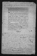 3 vues  - Registre paroissial. Baptêmes, sépultures (octobre-décembre 1754) - Baptêmes, mariages, sépultures (1755) (ouvre la visionneuse)