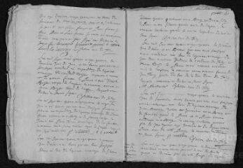 8 vues Registre paroissial. Baptêmes, mariages, sépultures (1784-janvier 1785)