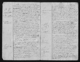 10 vues Registre paroissial. Baptêmes, mariages, sépultures (1790-avril 1791)