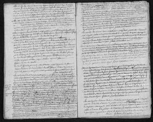 12 vues Registre paroissial. Baptêmes, mariages, sépultures (1772) - Baptêmes, sépultures (janvier 1773)
