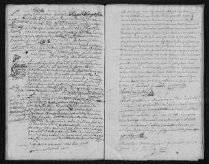 8 vues Registre paroissial. Baptêmes, mariages, sépultures (1776) - Sépultures (janvier 1777)