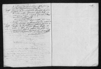 7 vues  - Registre paroissial. Baptêmes, mariages, sépultures (1698-mars 1699) (ouvre la visionneuse)