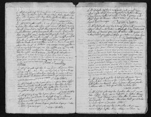 11 vues Registre paroissial. Baptêmes, mariages, sépultures (1783) - Mariages, sépultures (1784)