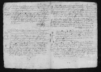 7 vues Registre paroissial. Baptêmes, sépultures (1741) - Baptêmes, mariages, sépultures (1742)