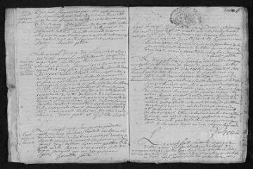 23 vues Registre paroissial. Baptêmes, mariages, sépultures (1724-janvier 1725)