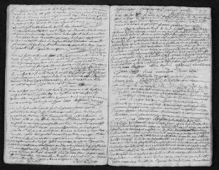 13 vues Registre paroissial. Baptêmes, mariages, sépultures (1768-février 1769)