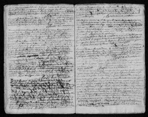 11 vues Registre paroissial. Baptêmes, mariages, sépultures (1772) - Sépulture (mars 1773)