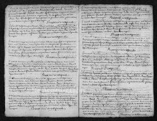 7 vues  - Registre paroissial. Baptêmes, mariages, sépultures (1743) - sépultures ( janvier 1744) (ouvre la visionneuse)