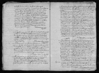 13 vues Registre paroissial. Baptêmes, mariages, sépultures (1754-janvier 1755).