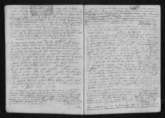 7 vues Registre paroissial. Baptêmes, mariages, sépultures (février 1704-juin 1705)