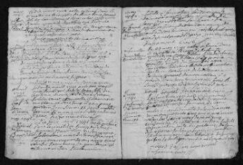 9 vues Registre paroissial. Baptêmes, sépultures (1740) - Baptêmes, mariages, sépultures (1741-février 1742)