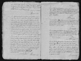 19 vues Registre paroissial. Baptêmes, mariages, sépultures (1790-novembre 1791)