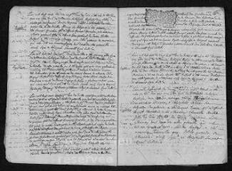 10 vues Registre paroissial. Baptêmes, mariages, sépultures (1700) - Baptêmes, mariages (janvier 1701)